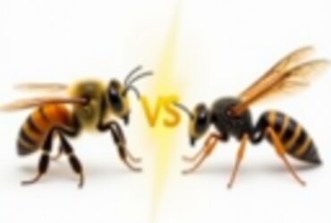 bees and wasp , key difference and how to stay safe