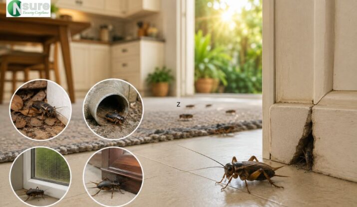 CRICKETS IN YOUR HOME THIS SUMMER